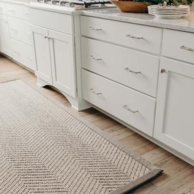 Fresco Birch Pepper Custom Area Rug