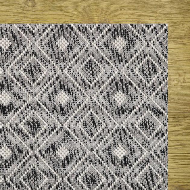 Peak Mars Black Custom Area Rug