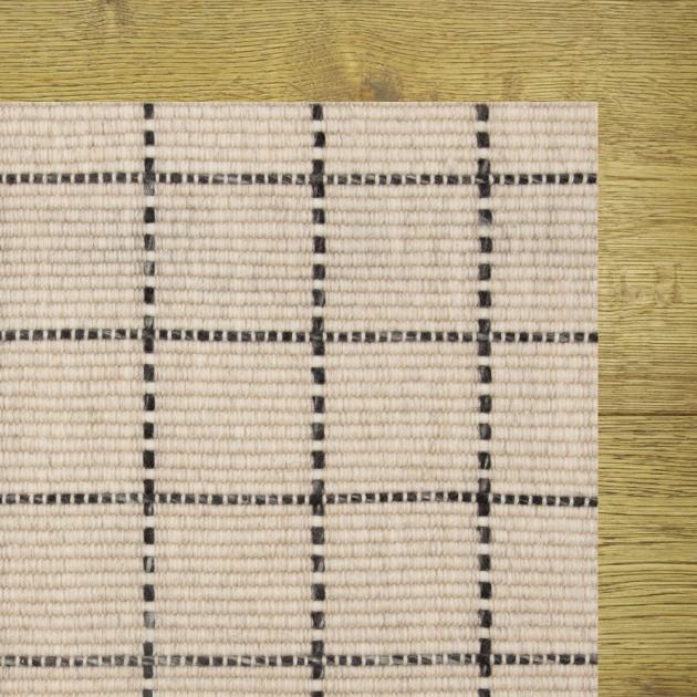 Quill Black Sand Custom Area Rug