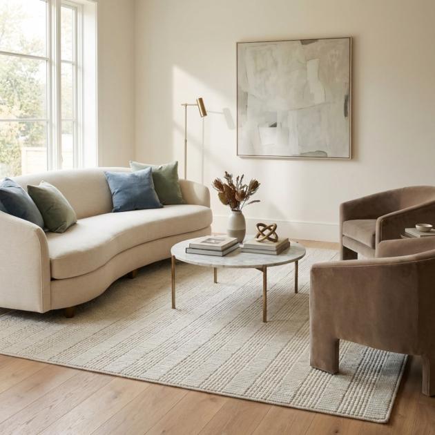 Skylight Winter Mint Custom Area Rug