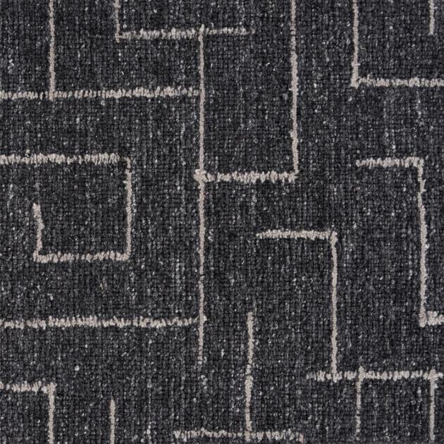 Trekker Raven Custom Area Rug