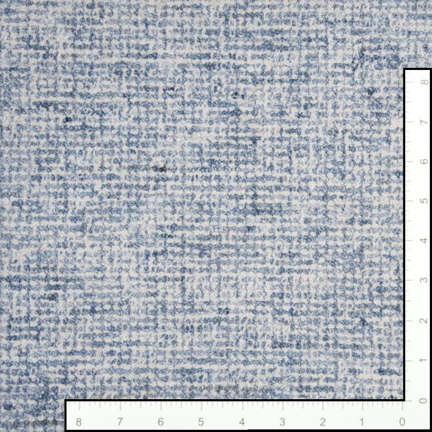 Turret Washed Denim Custom Area Rug