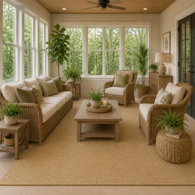 Unity Hush Beige Custom Area Rug
