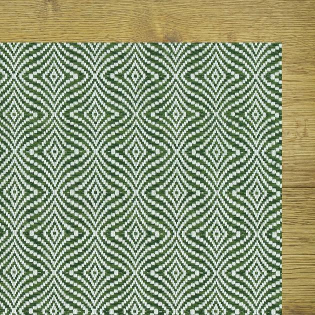 Verve Green Custom Area Rug