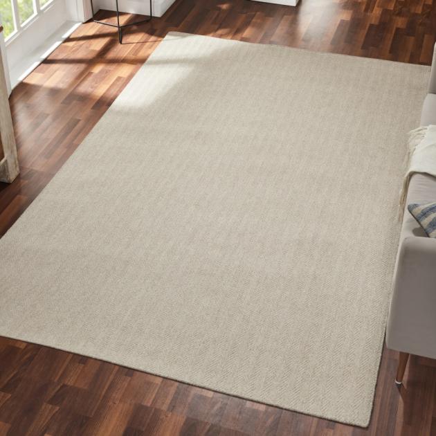 Glimmer Linen Custom Area Rug