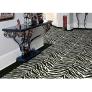 Silhouette Zebra Custom Area Rug