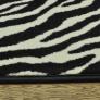 Silhouette Zebra Custom Area Rug