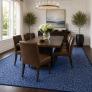 Cat Eyes Blue Custom Area Rug