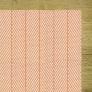 Compass Orange Custom Area Rug
