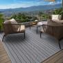 Compass Orange Custom Area Rug