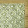 Peak Sap Green Custom Area Rug