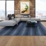 Zephyr Blue Custom Area Rug