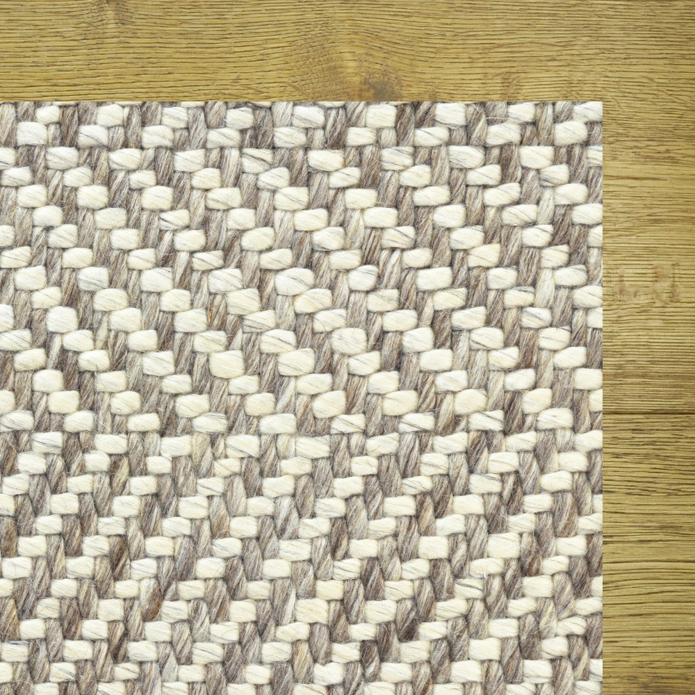 Custom Eustatia Island Nutmeg Wool Area Rug